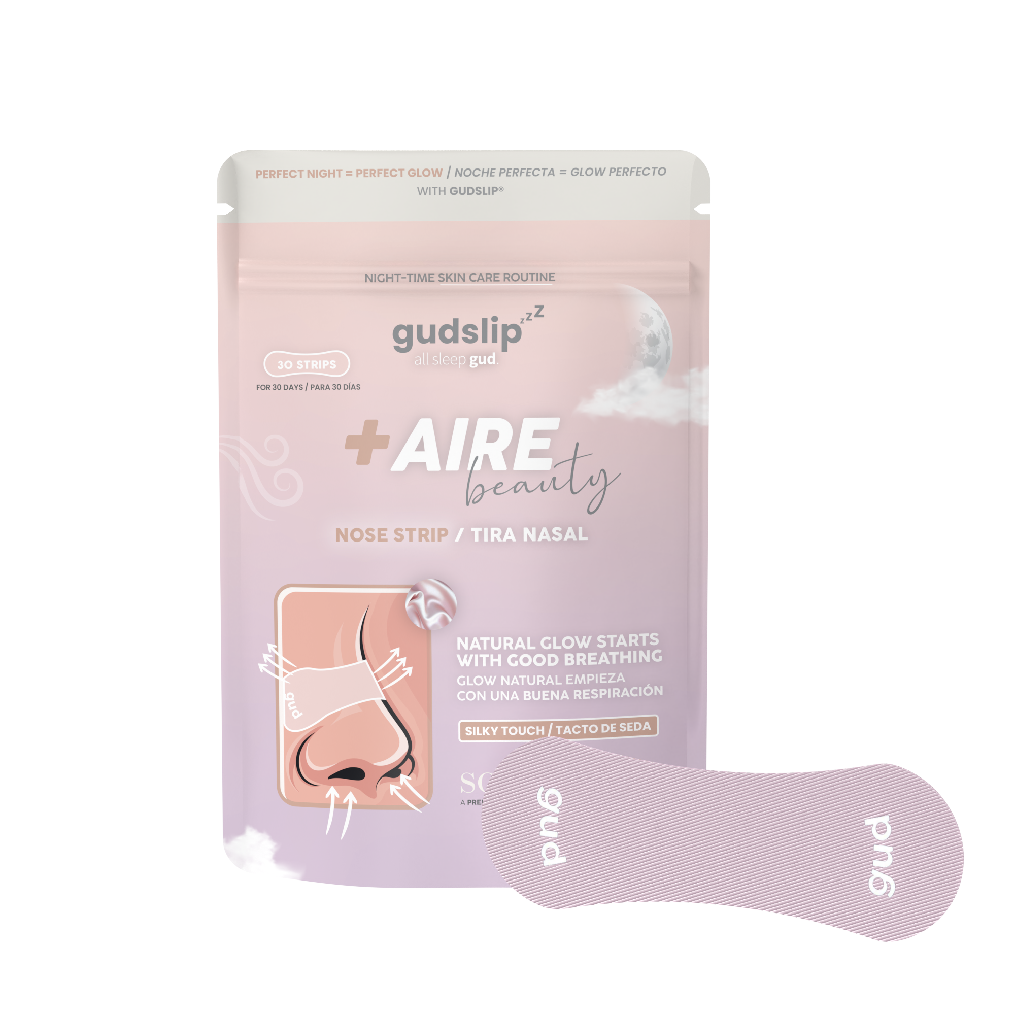 Gudslip® pásky na nos Rose (30ks)