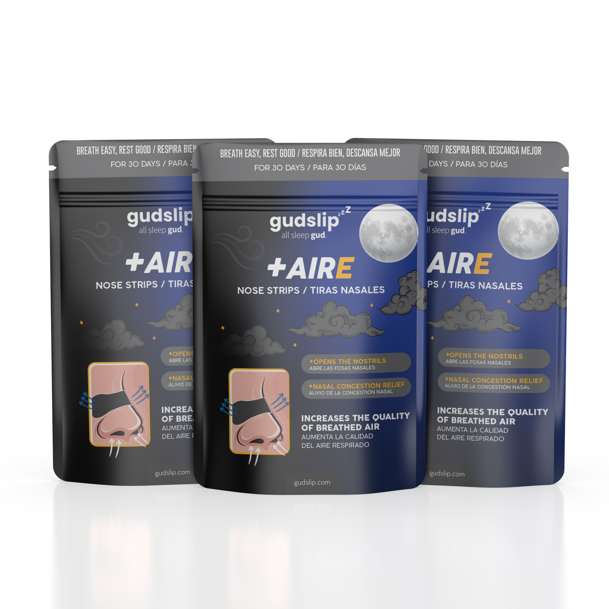 Gudslip® pásky na nos (30ks)