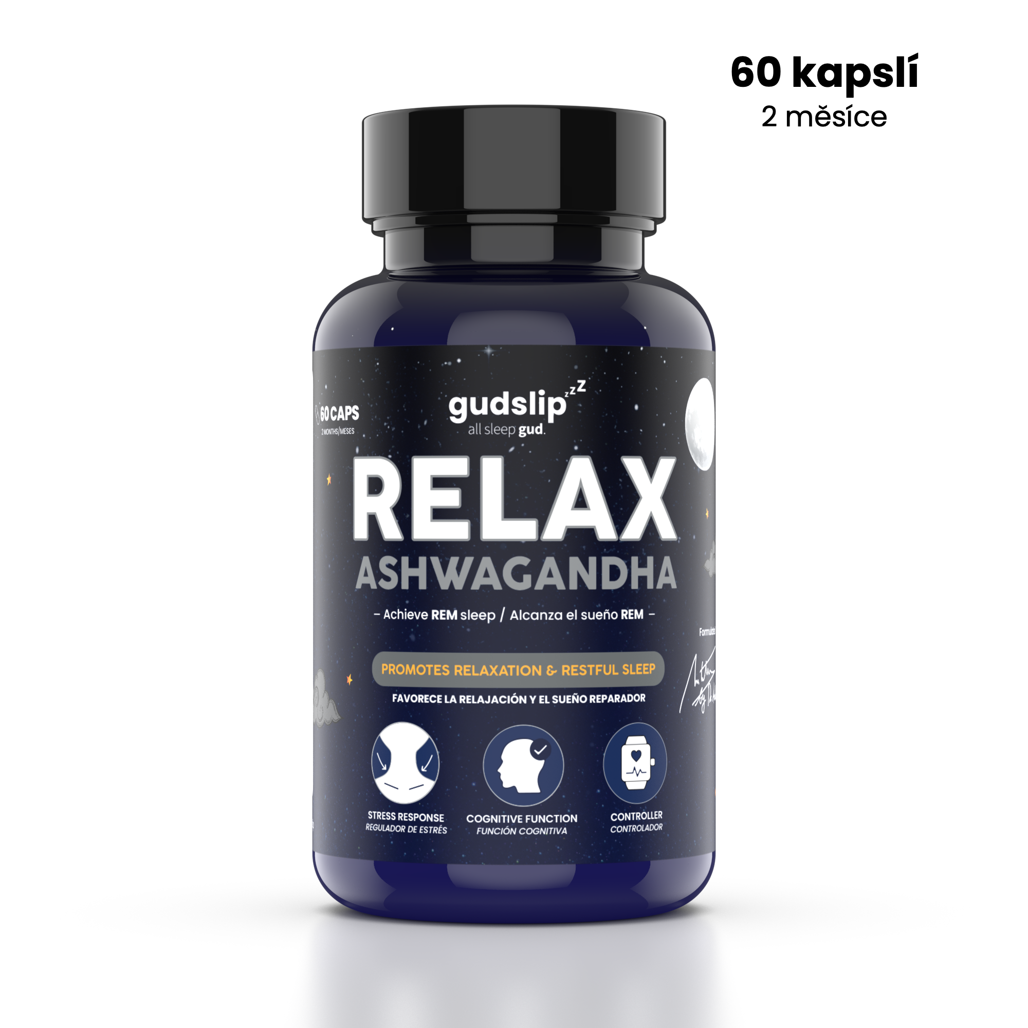 Ashwagandha 600mg - 60 kapsúl