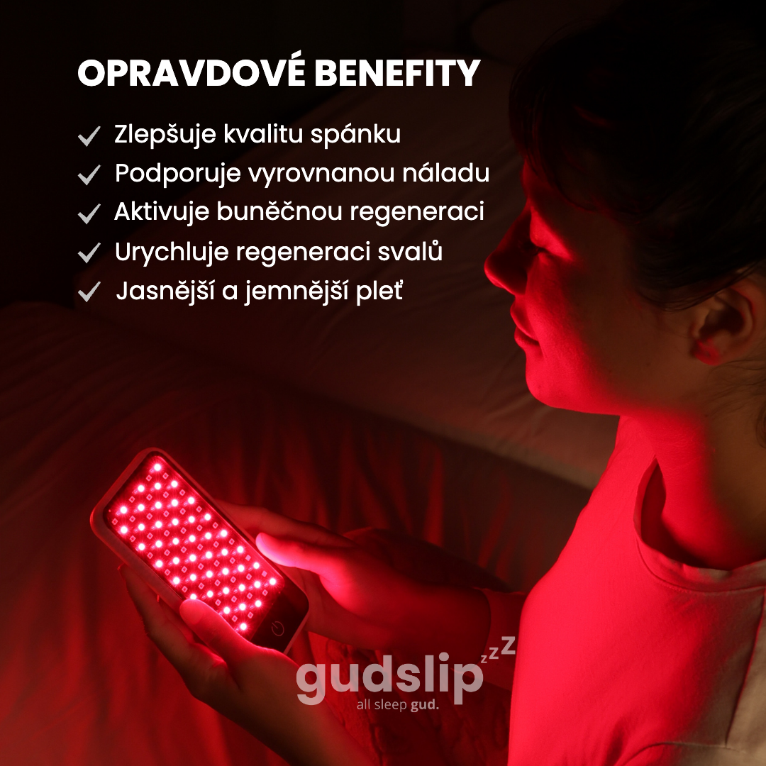 Gudslip® Červené svetlo na regeneráciu