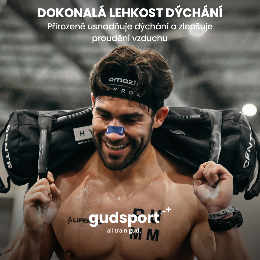 Gudsport® pásky na nos (modrá)