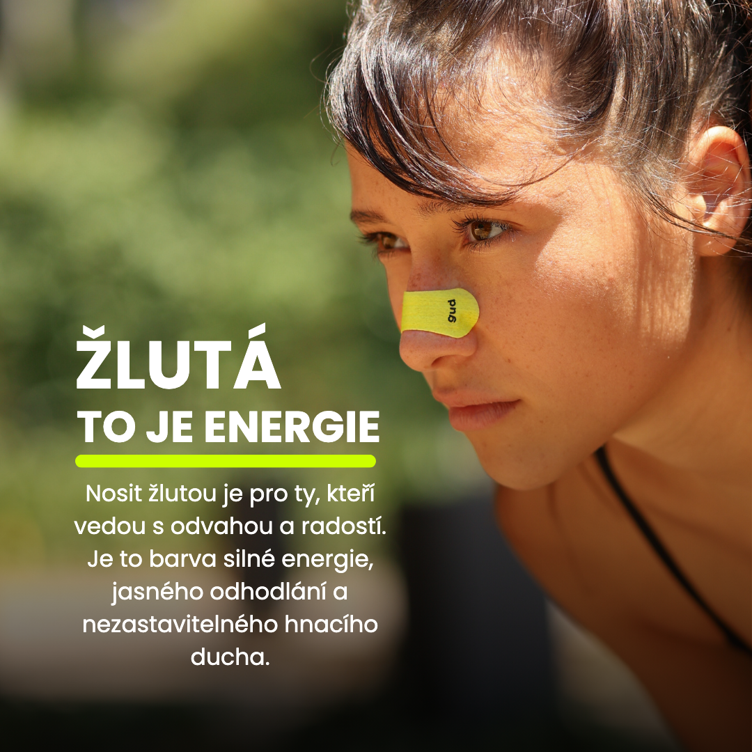 Gudsport® pásky na nos (žltá)