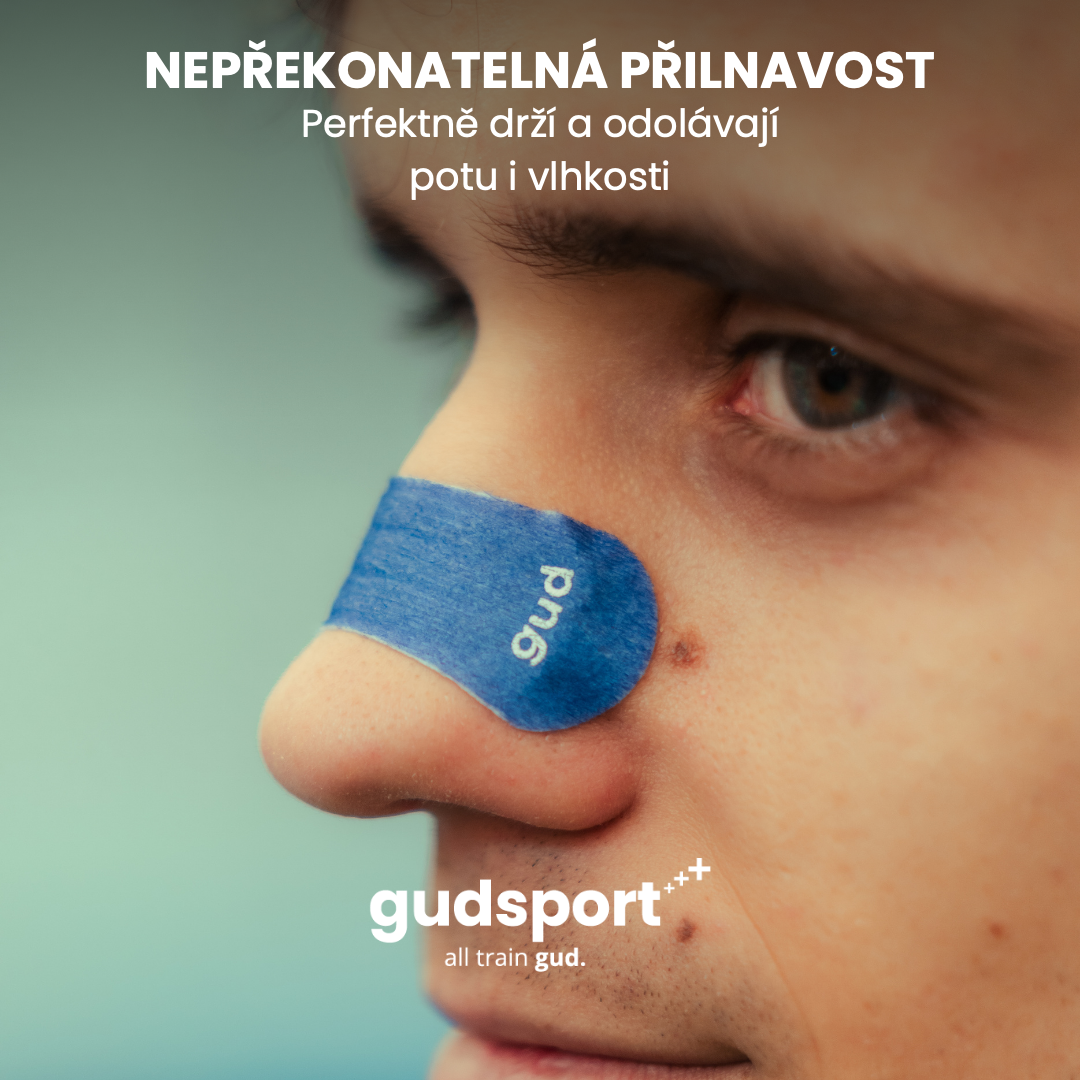 Gudsport® pásky na nos (modrá)