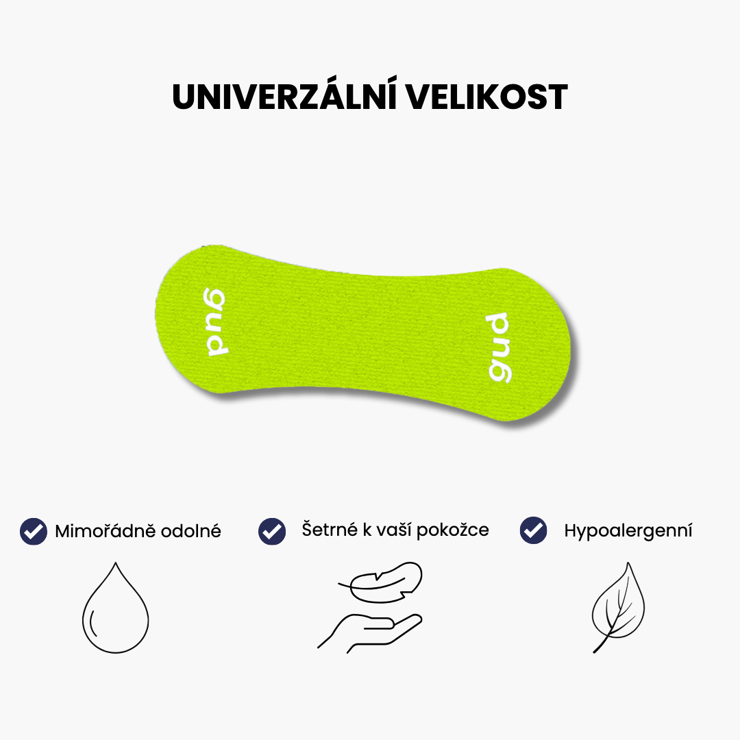 Gudsport® pásky na nos (žltá)